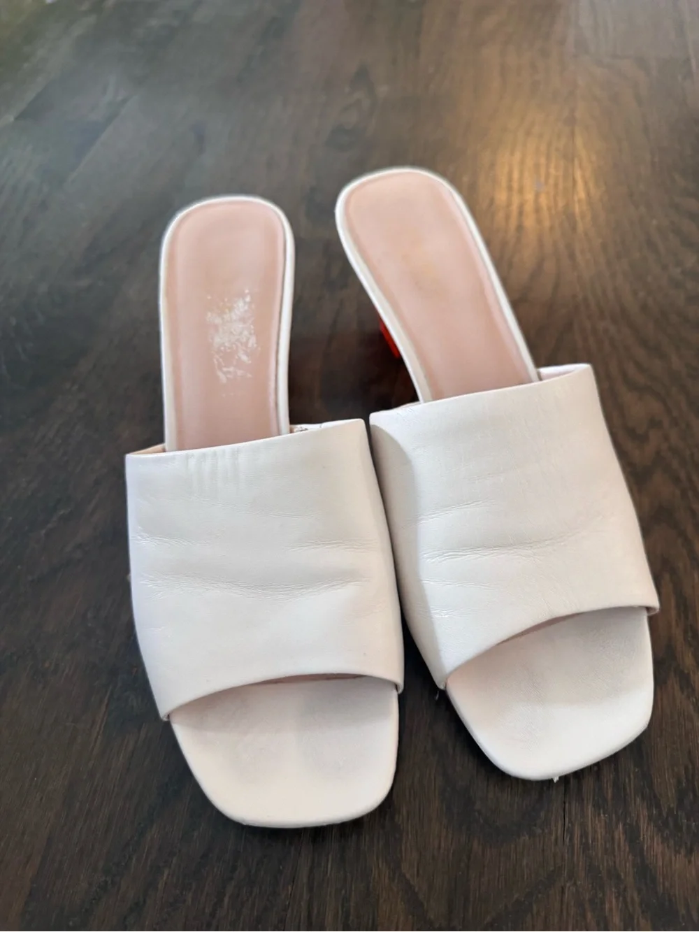Kate Spade Citrus Slide Sandals in white/parchment - Picture 2 of 7